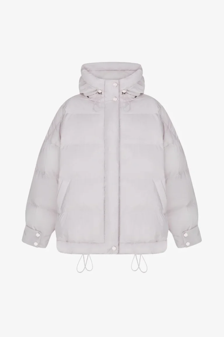 Подовжений пуховик "Icon" - XS, Сірий