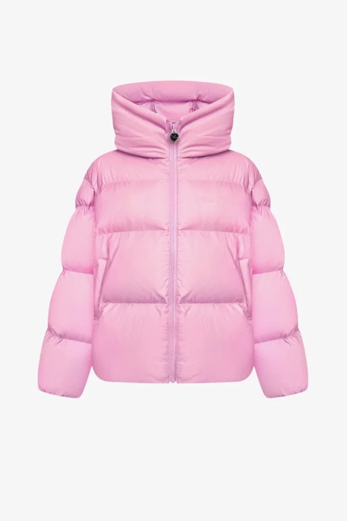 Пуховик "Basic lover" - Рожевий, S