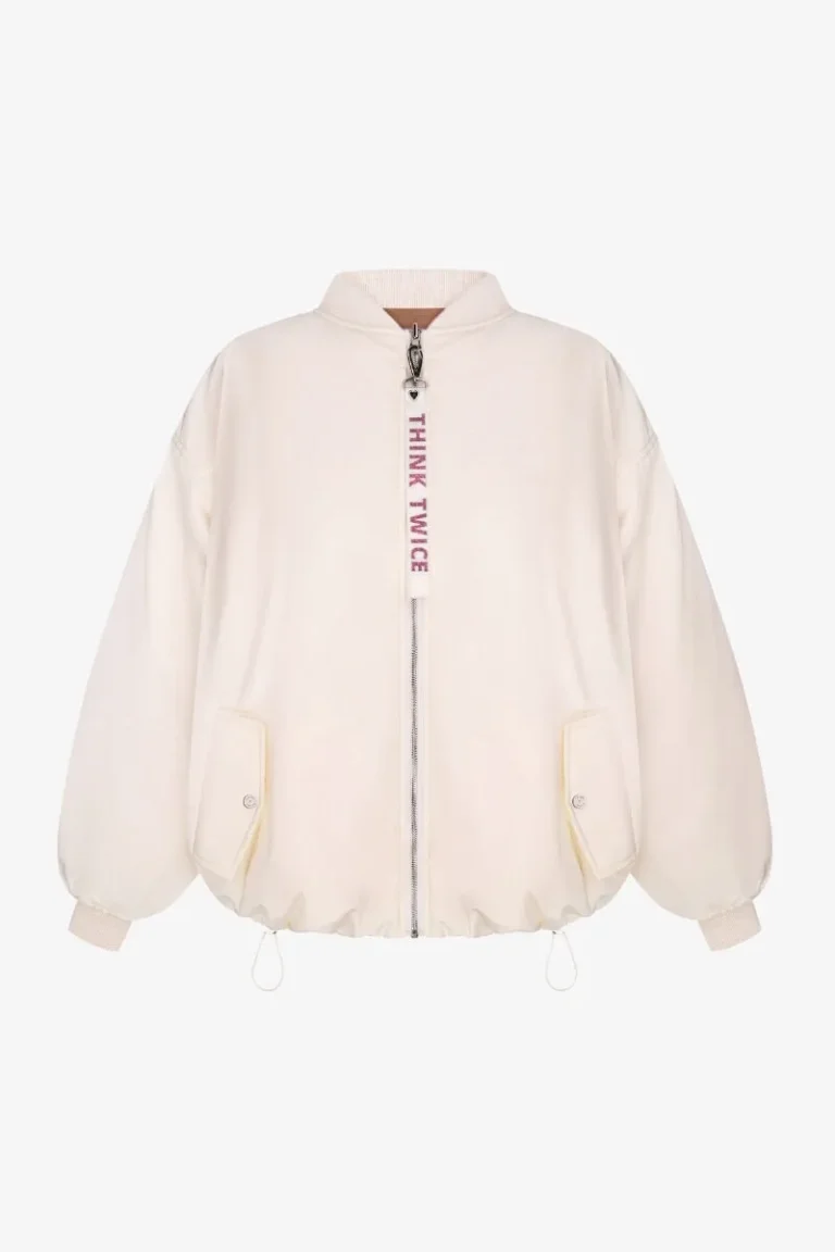 Двосторонній бомбер - Молочно-шоколадний, M