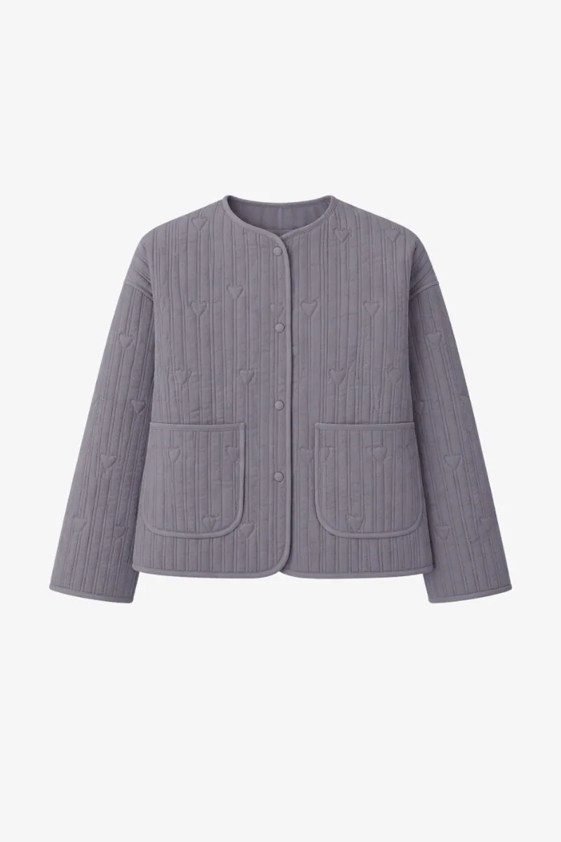 grey liner jacket